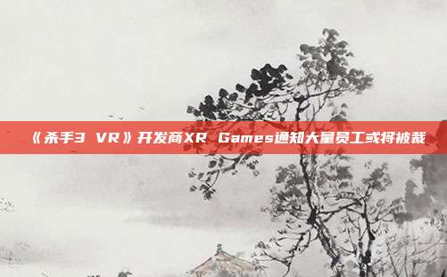 《杀手3 VR》开发商XR Games通知大量员工或将被裁