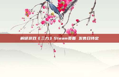 解谜游戏《三九》Steam页面 发售日待定